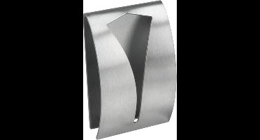 Metaltex Zelfklevende RVS Handdoekhouder - Roestvrij Staal - Stijlvolle en Duurzame Oplossing voor Badkamer en Keuken