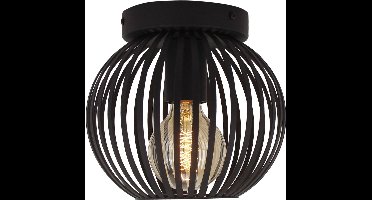 Chericoni Curvato plafondlamp - 1 lichts - Ø20cm - E27 - zwart