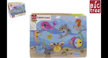 Houten Hengelspel Magnetisch - Visspel voor kinderen - Visspel magnetisch - Hengelspel voor kinderen - Puzzel