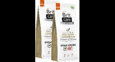 Brit Care Dog Show Champion Zalm & Haring 2x12 kg