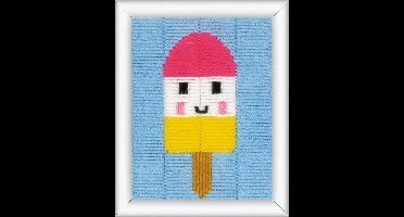 Vervaco - Spansteek kit - Ijsje - PN-0199382 - Borduren - Borduurpakket - Borduurpakket kind