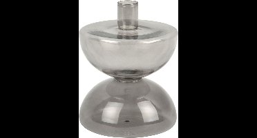 Present Time Kandelaar Diabolo - Zwart - Ø12cm - Scandinavisch,Modern