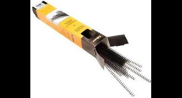 Spiralen Fellowes Metaal 100 Stuks Zwart 20 mm