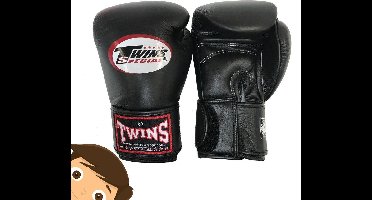 Twins BG-N Bokshandschoenen Zwart - 18 oz.
