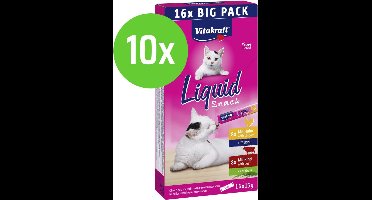 Vitakraft Liquid Snack Multipack - Kip & Rund - 10 x 16 st - 15 gram