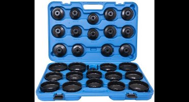 Oliefiltersleutelset 30-delig - TOPGEAR