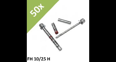 Fischer high performance anchor FH -  - 2) 50x FH 10/25 H