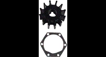 Neoprene inboard impeller key drive met pakking. key & kap