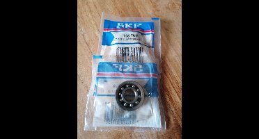 SKF 108 TN8   As diameter: 8 mm Buiten diameter: 22 mm Dikte: 7 mm
