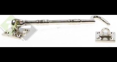 Kajuithaak 150mm met tegenstuk - Windhaak - Deurhaak