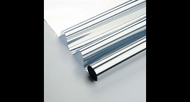 Raamfolie zonwerend- 90cm x 2m transp/zilver