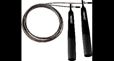 Avento Springtouw Staal - Speed Grip - Zwart
