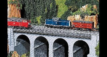Faller - Viaduct bovendeel - modelbouwsets, hobbybouwspeelgoed voor kinderen, modelverf en accessoires