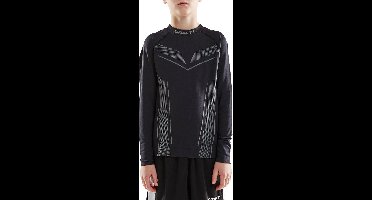 Craft Thermoshirt - Maat 134  - Unisex - zwart/wit