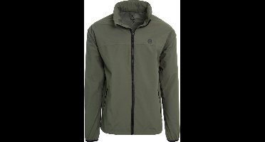 AGU GO Regenjas Essential - Regenjas Dames & Heren - Ademende en Waterdichte Regenjas - Fietsjack - Groen - S