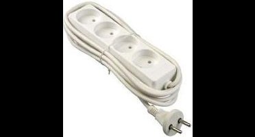 Vb 41122 Tafelcontactdoos 4-Voudig Z-Ra 2X1.5Mm