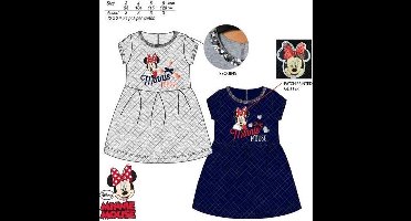 Disney Minnie Mouse - Jurkje - Grijs - Maat 116 - 6 jaar