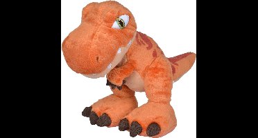 Universal - Jurassic World T-Rex - Dinosaurus - 46 cm - Pluche - Oranje - Alle Leeftijden - Knuffel