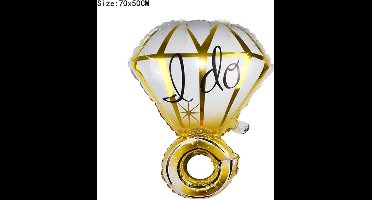 ballon ring I DO, 70x50cm kindercrea