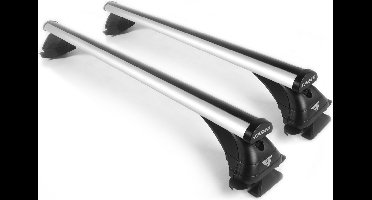 Farad Dakdragers - Seat Exeo 2009 t/m 2013 - Open Dakrail - 100kg Laadvermogen - Aluminium - Luxset