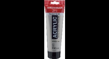 Amsterdam Acryl Specialties - Zilveren Acrylverf Met Speciale Effecten - 800 Zilver - Acrylic Paint - Acrylaatverf – Acrylic Paint – Sneldrogende Metallic Hobbyverf Zilver - 250ml