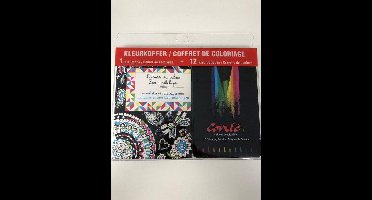 CONTE KLEURBOEK + KLEURPOTLODEN