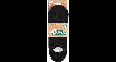 Apollo - Sneakersokken Elastaan/Bio-katoen - 4-pack - No show - Meerdere kleuren - 35-38