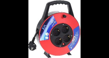 Verlengsnoer / Kabelhaspel / Kabelbox Geaard (10 meter)