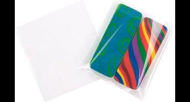 Plastic Bags 6x22 cm Transparent (100 pieces)