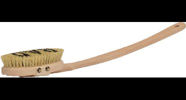 Badborstel Hout | Rugborstel Hout met Zachte Haren en Afneembare Steel