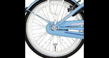 Alpina achterwiel 22 remnaaf J19DB mat wit zink spk