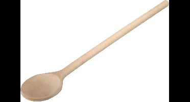Kooklepel - houten lepel rond 20cm