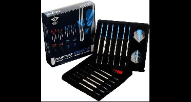 Engelhart Darts - 4 sets darts steeltip nickelplated brass 21-23 gr