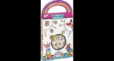 Totum Bedelarmbandenset Rainbow Pets Junior Staal 34-delig