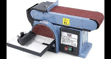 Band en schijfschuurmachine 100 x 915 mm. (350 Watt)