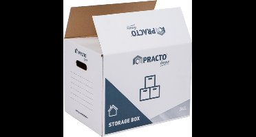 Verhuisdoos 52 liter - 30x60x30cm - set van 30 stuks