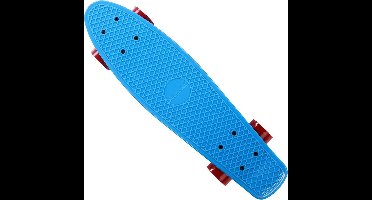 Spielwerk Retro Skateboard Blauw/Rood