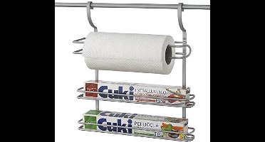 Metaltex By Tomado City Line Multi rolhouder | 35 x 8 x 38 cm