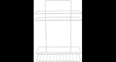 Metaltex By Tomado Linea Bianco Badkamerrek | 26 x 13 x 35 cm