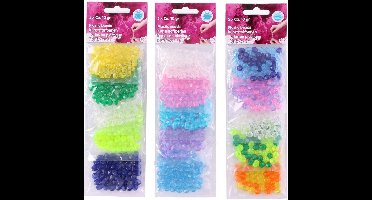 Kralen 5x 10 grams assorti kleur, kindercrea