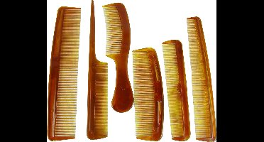 Hair Mode Kammenset 6 Delig Bruin