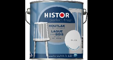 Histor Perfect Finish Houtlak Zijdeglans - Krasvast & Slijtvast - Dekkend - 2.5L - RAL 9016 - Wit