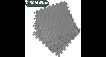 Intex Vloertegels - 8 stuks - Grijs - 50x50 xm