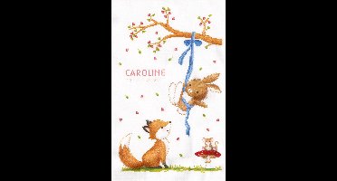 borduurpakket PN0184572 vrolijke bosvriendjes, geboorte