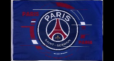 Paris Saint Germain - Vlag - PSG - Blauw/Rood - 100 x 150 cm
