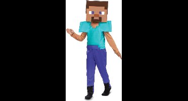 MINECRAFT (MOJANG), Steve Fancy Dress, Maat XS (3T-4T jaar), Jongens