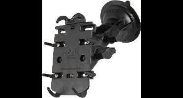 Quick-Grip™ Telefoonhouder met RAM® Twist-Lock™ Zuigkracht Ratchet Base