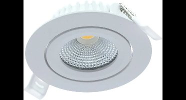 Led Inbouwspots Aristo - dimbare spot 5 watt - 1 stuk - warm wit 3000K IP44 geschikt voor badkamer en keuken