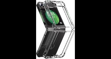Hoesje voor Samsung Galaxy Z Flip 6 backcover Shockproof siliconen Transparant
