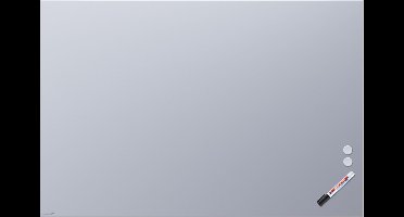 Legamaster mat glasbord 100x150cm Chilly Lake (met rechte hoek)